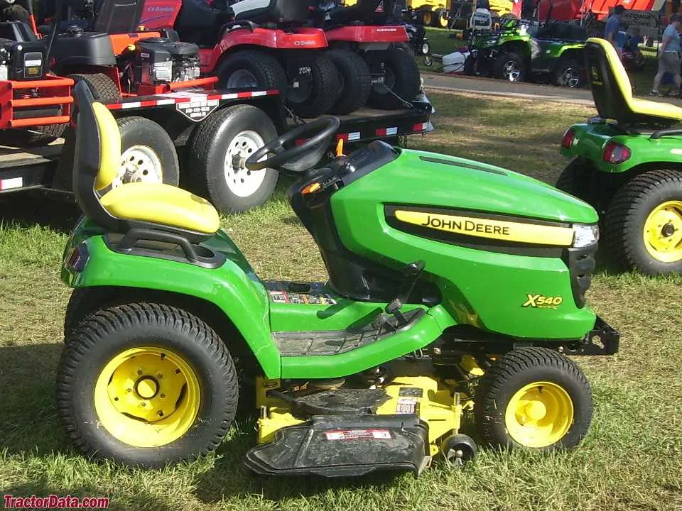 john deere x540 engine specs