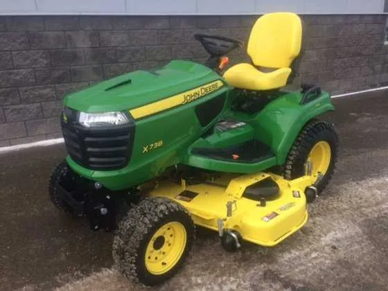 john deere x738 specs