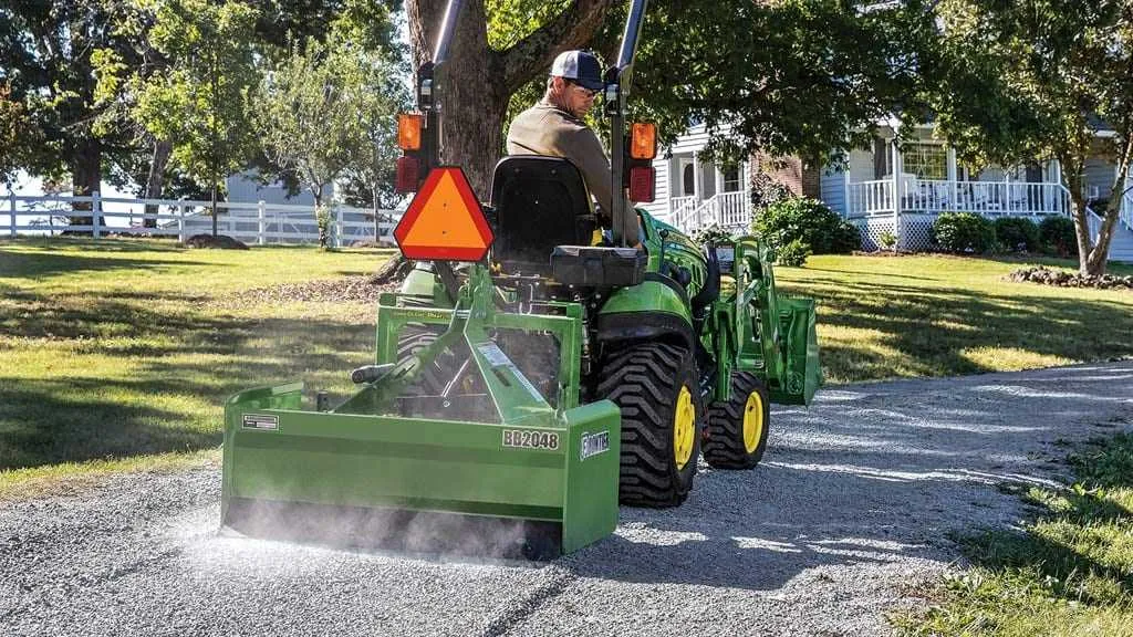 john deere 1025r box blade specs width