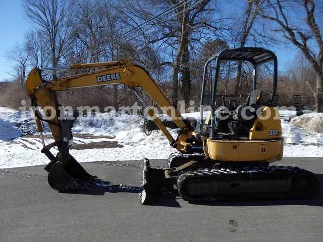 john deere 50c mini excavator specs