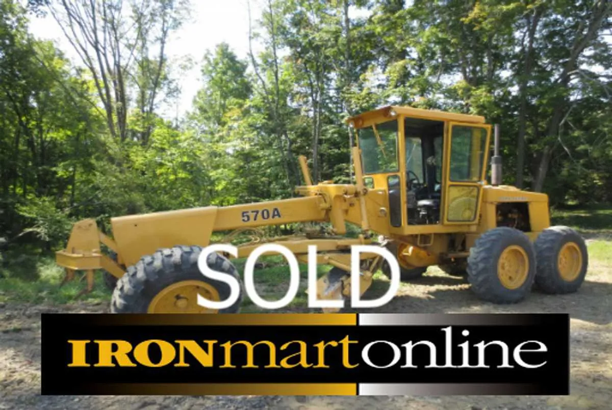 ritchie specs john deere 570a grader
