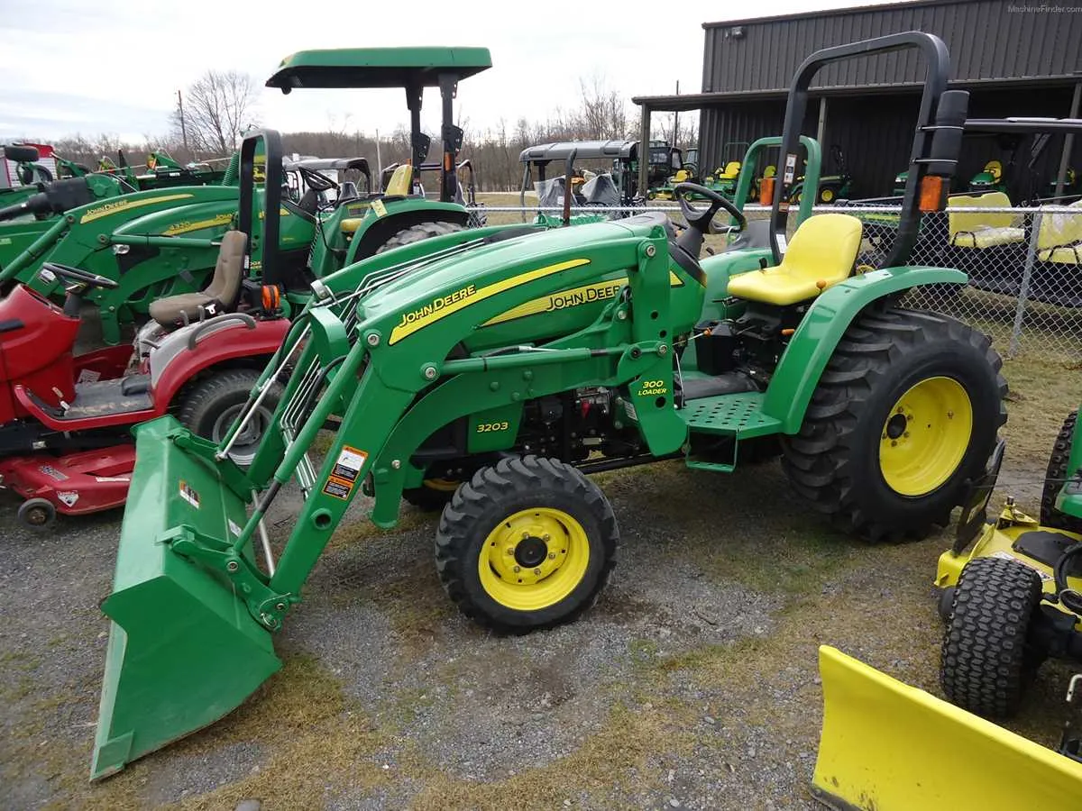 2008 john deere 3203 specs