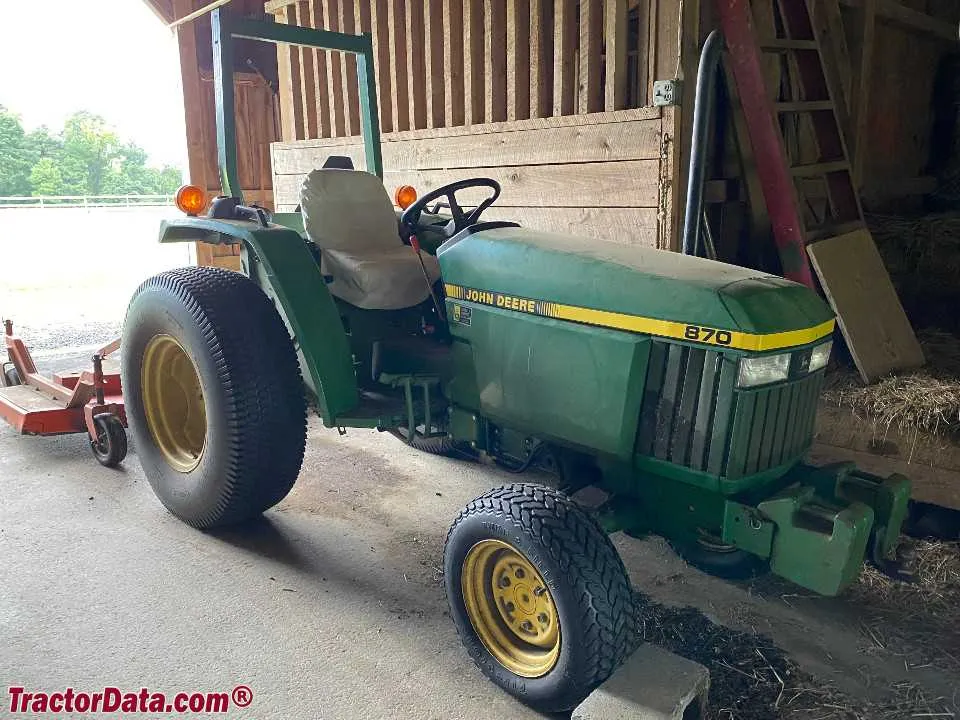 john deere 870 tractor specs john deere 870 tractor specs