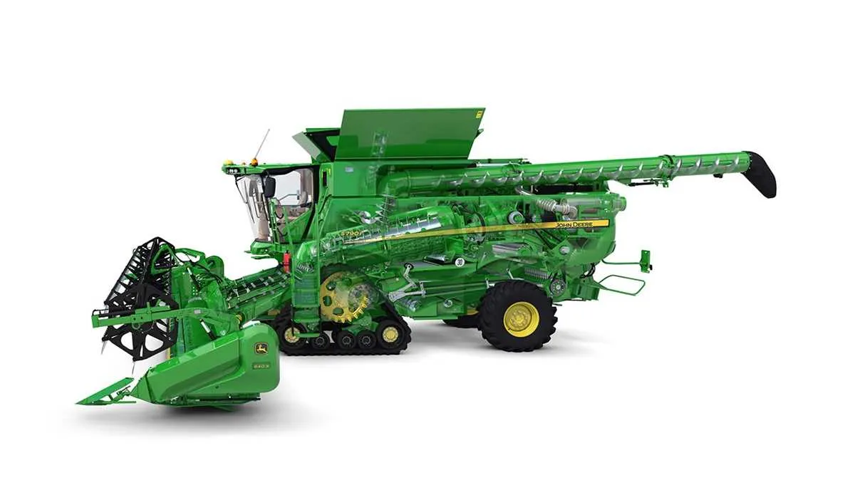 john deere s700 combine specs