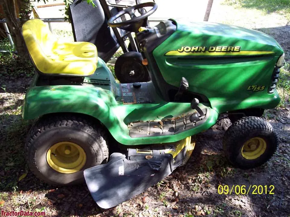 john deere 155 specs