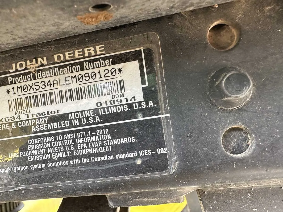john deere x534 specs john deere x534 specs