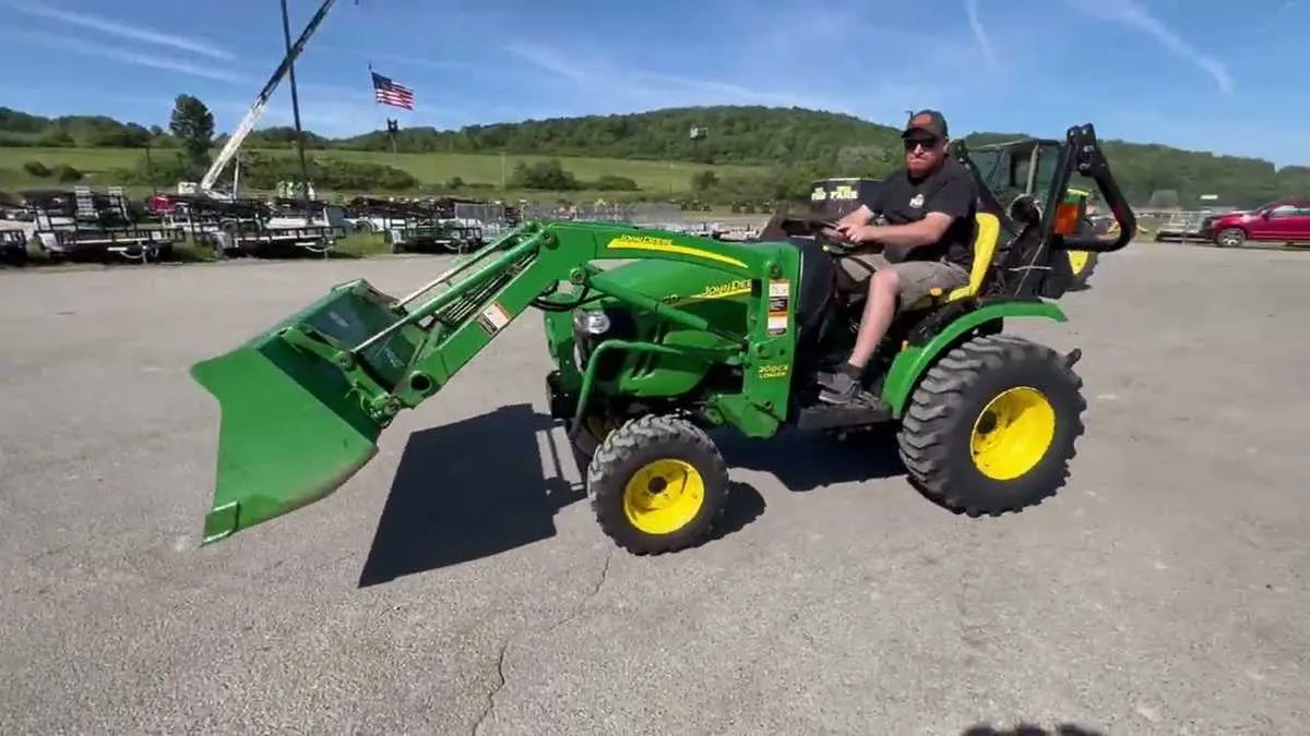 john deere 200cx loader specs