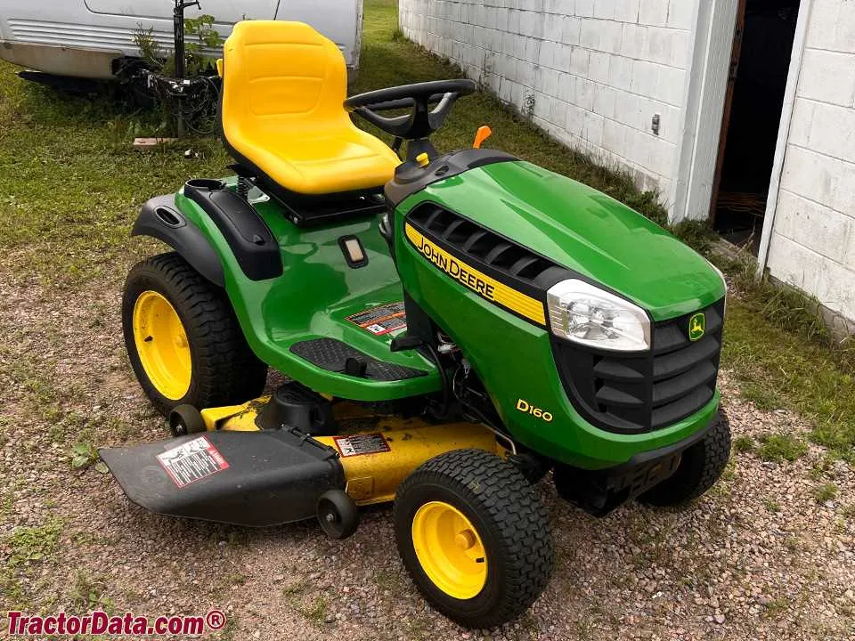 john deere 160 automatic specs