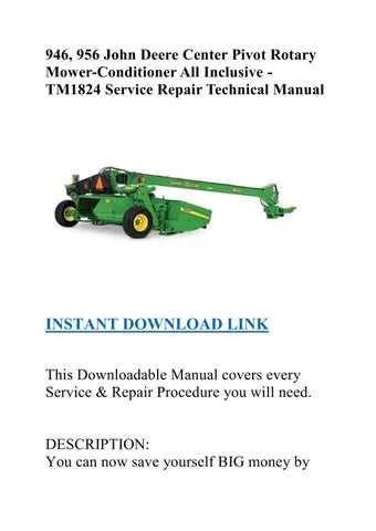 john deere 956 mower conditioner specs john deere 956 mower conditioner specs