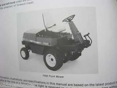 john deere f910 mower specs
