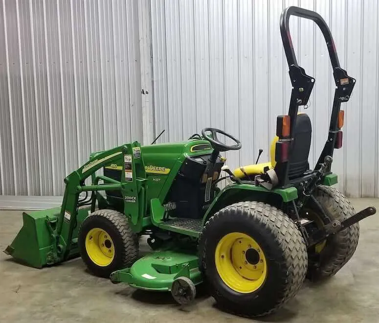 john deere 200cx loader specs