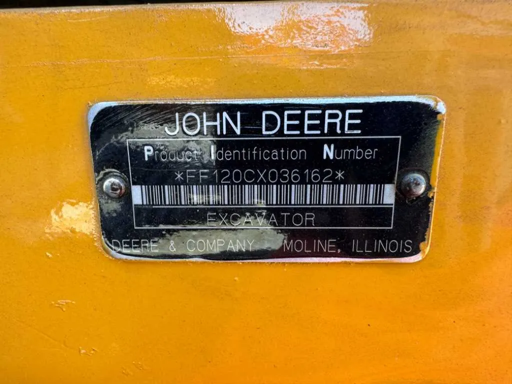 2006 john deere 120c specs