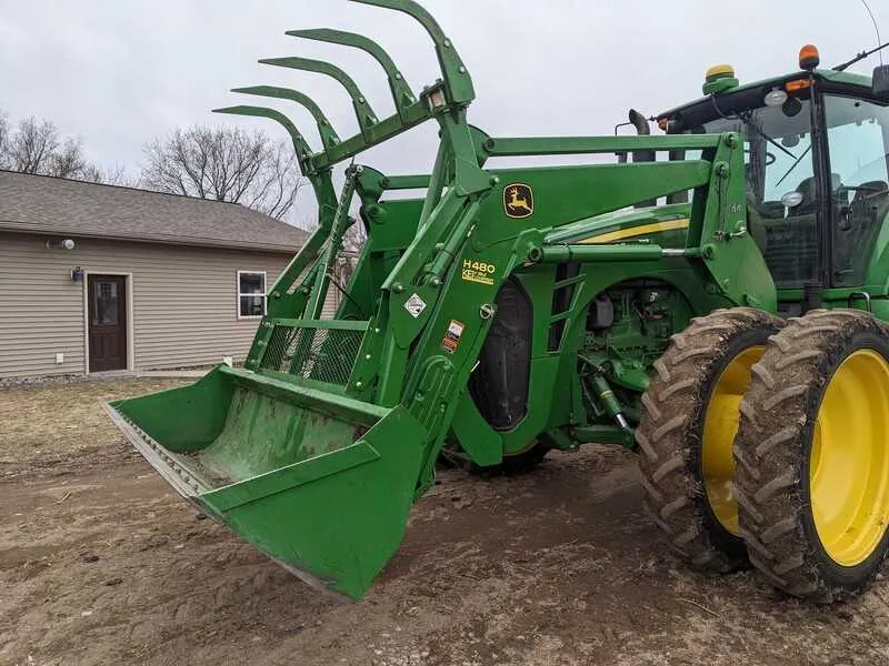 john deere 643r loader specs
