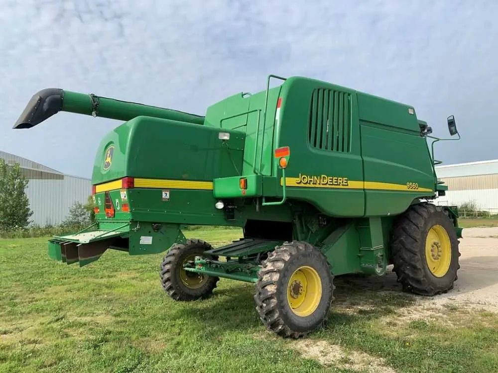 john deere 9560 combine specs