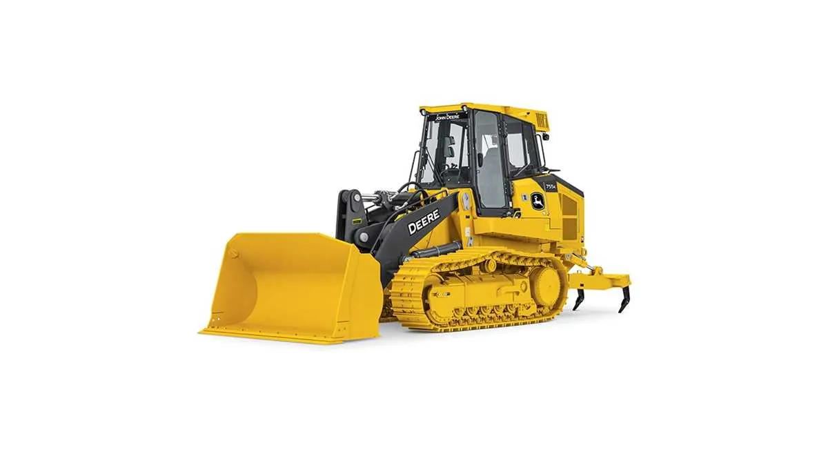 john deere 555g track loader specs