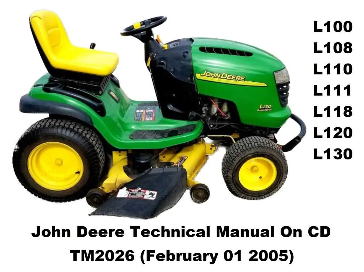 john deere l130 oil specs