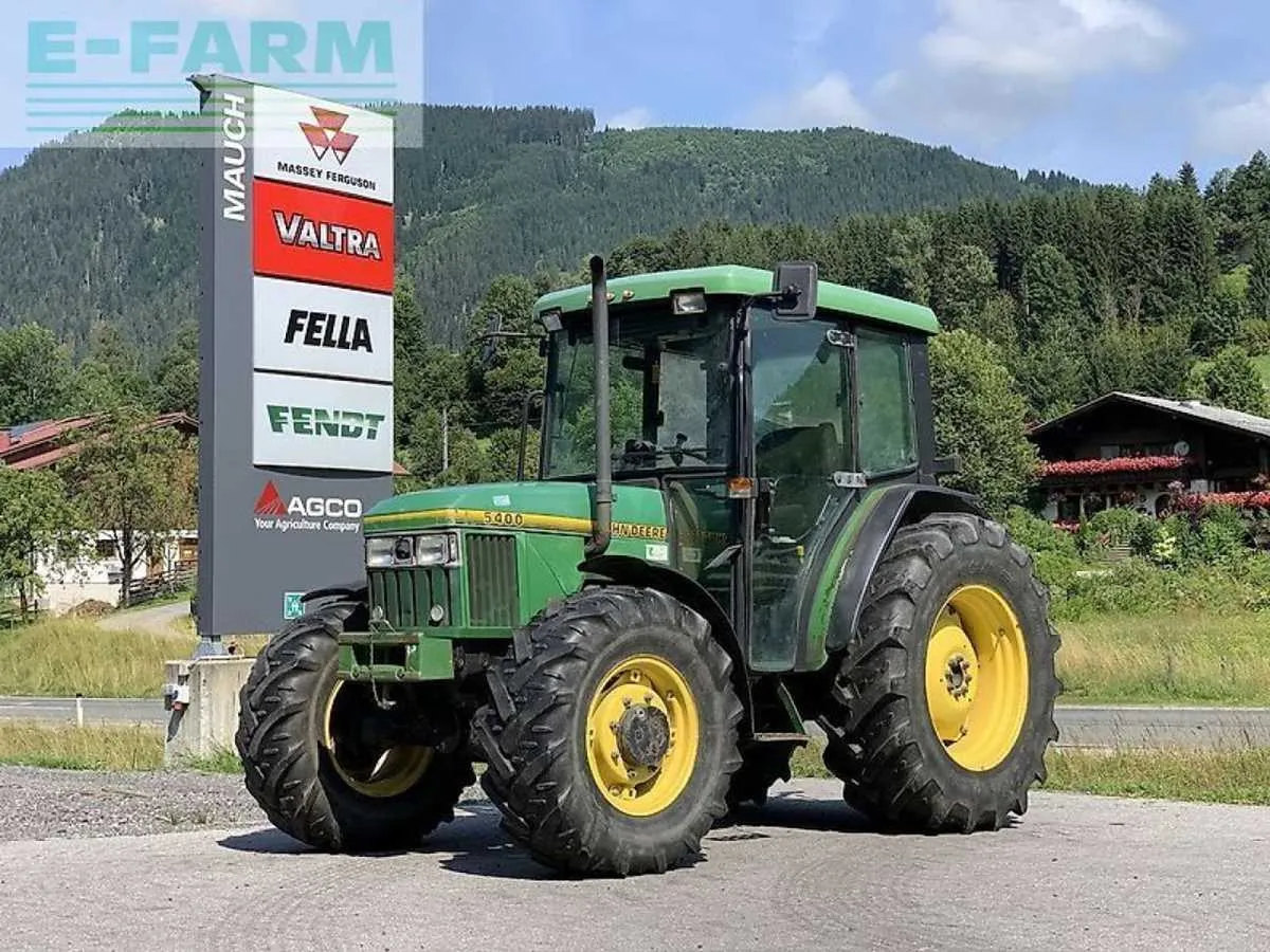 forage harvester specs 5400 john deere