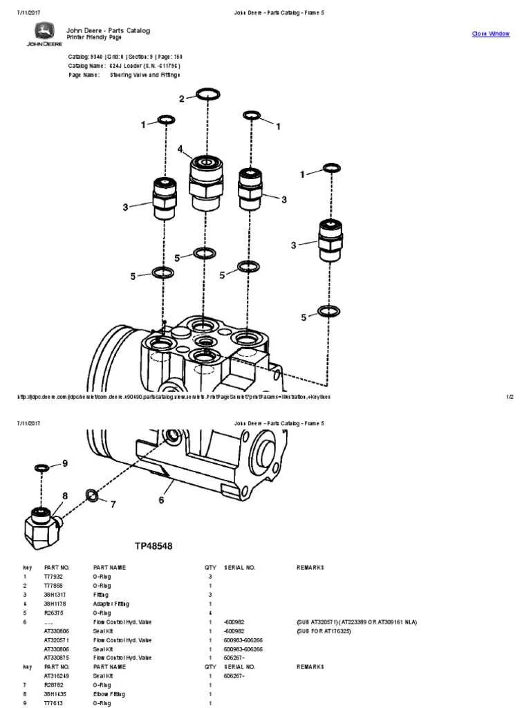 john deere jd124846 specs