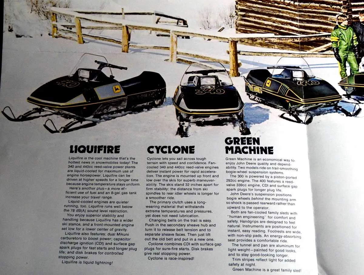 john deere cyclone 340 specs