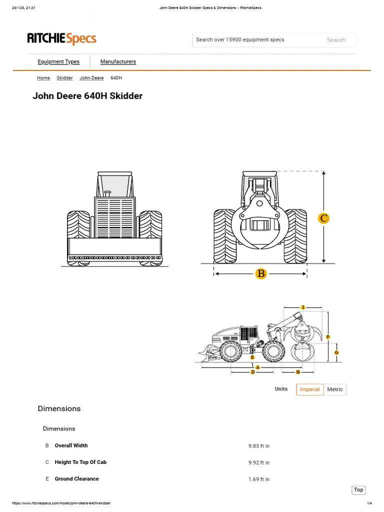 ritchie specs john deere 5500