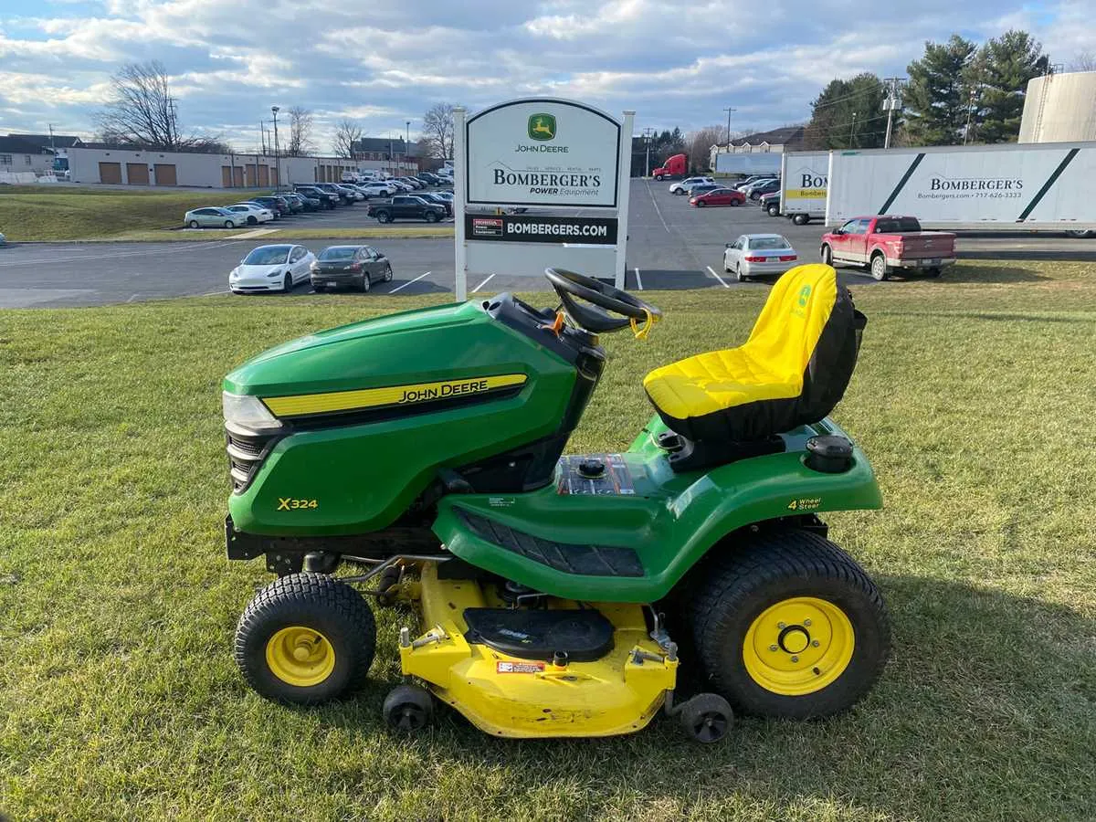 john deere x324 specs