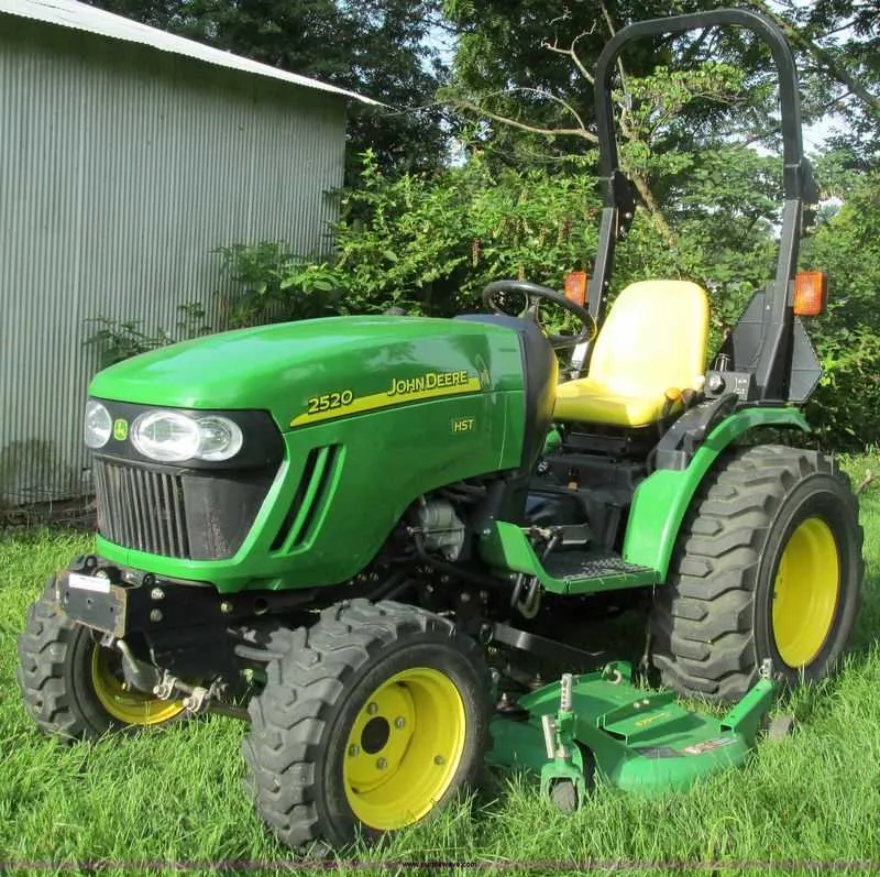 john deere 2520 loader specs