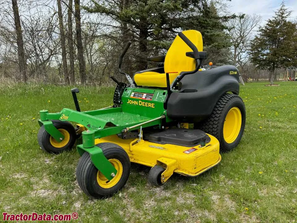 john deere z655 specs
