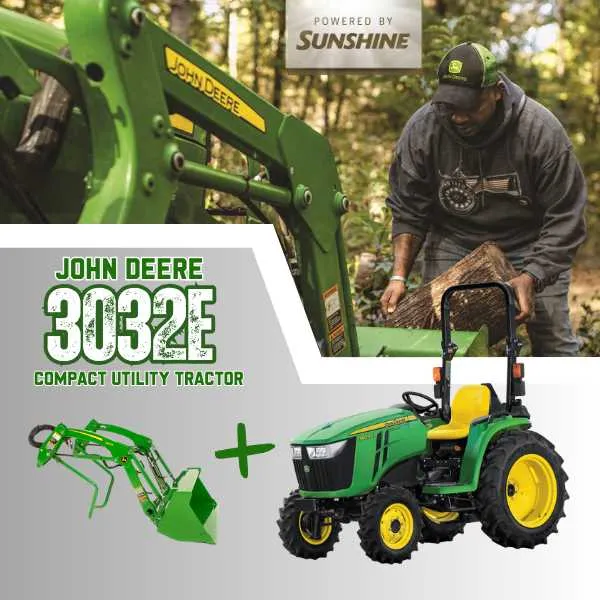 john deere 3032e specs