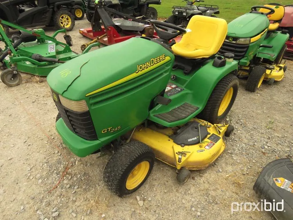 spec for john deere gt245