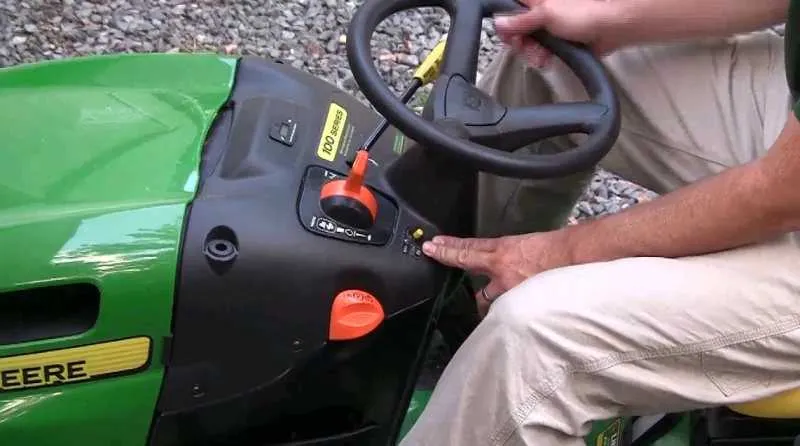 john deere la115 lawn mower specs