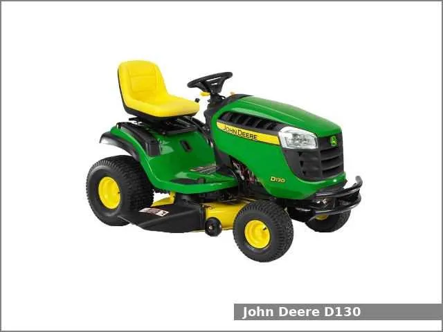 specs for john deere d130