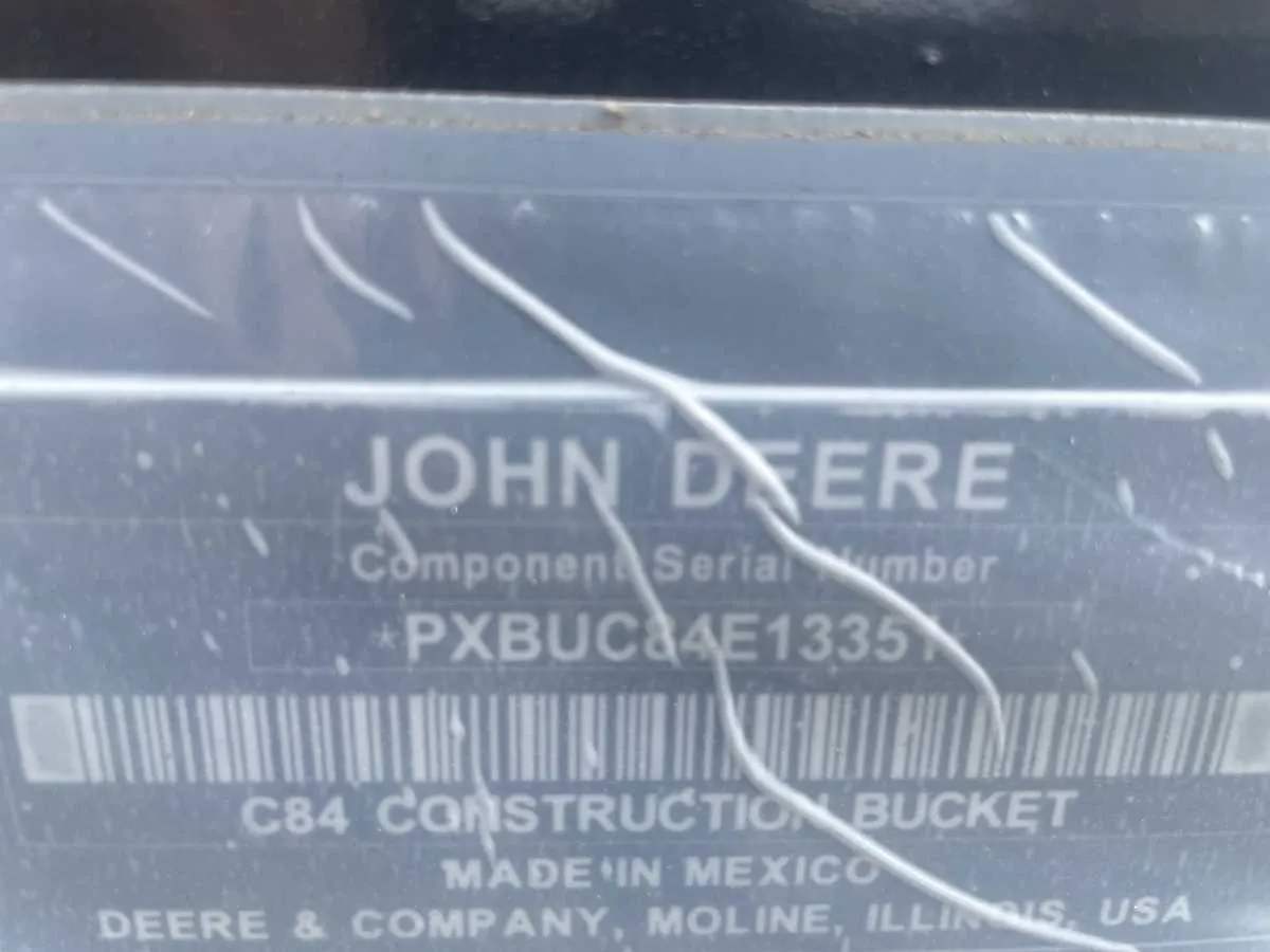 john deere c84 bucket specs john deere c84 bucket specs