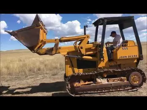 john deere 555 lifting specs