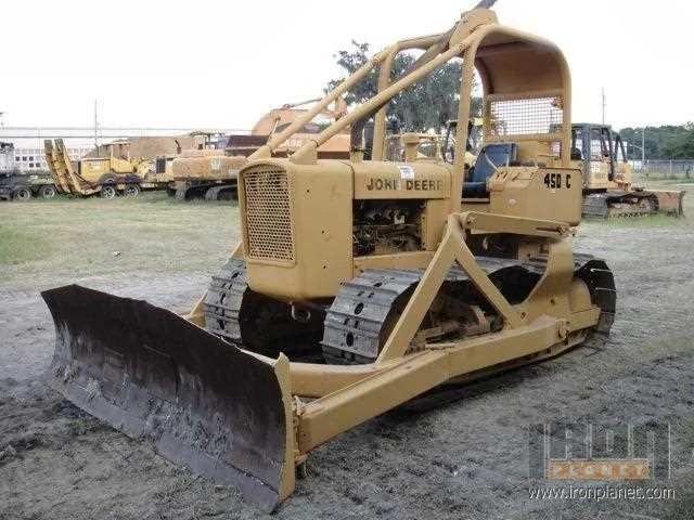 john deere 450e long track dozer specs