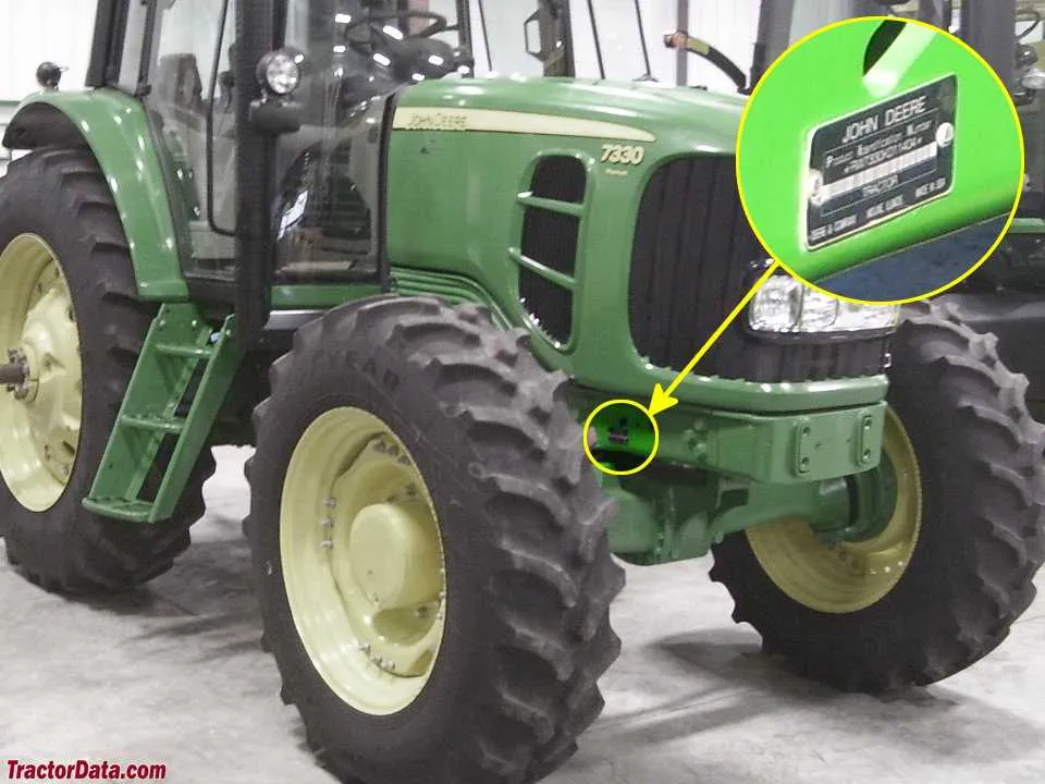 john deere 7230 premium specs