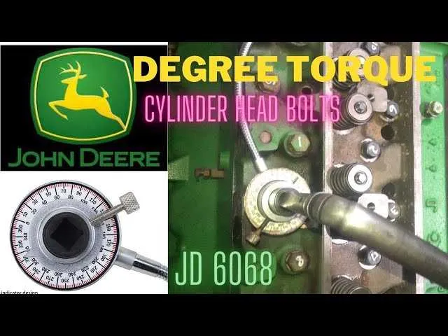 john deere 2040 torque specs