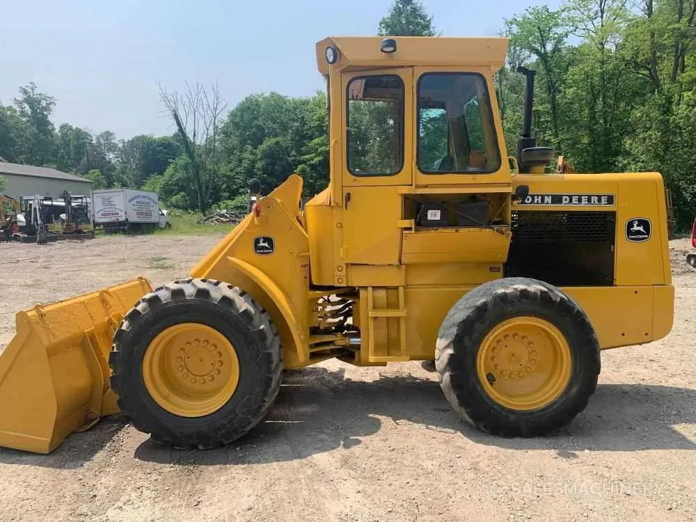 john deere 544b wheel loader specs