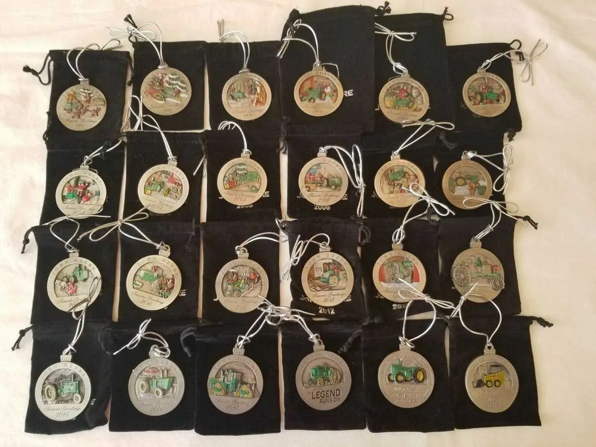 2018 john deere pewter spec cast christmas ornaments 2018 john deere pewter spec cast christmas ornaments
