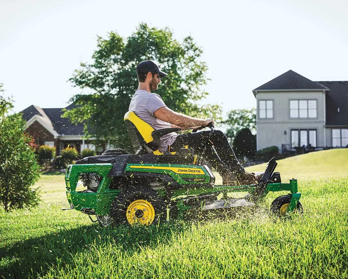 john deere yard man riding mower specs