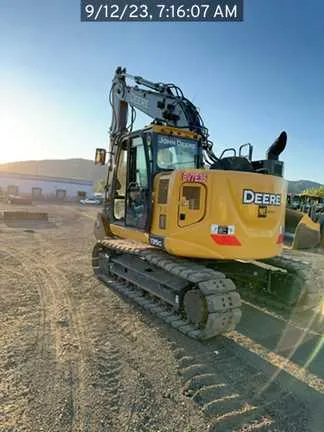 135 john deere excavator specs