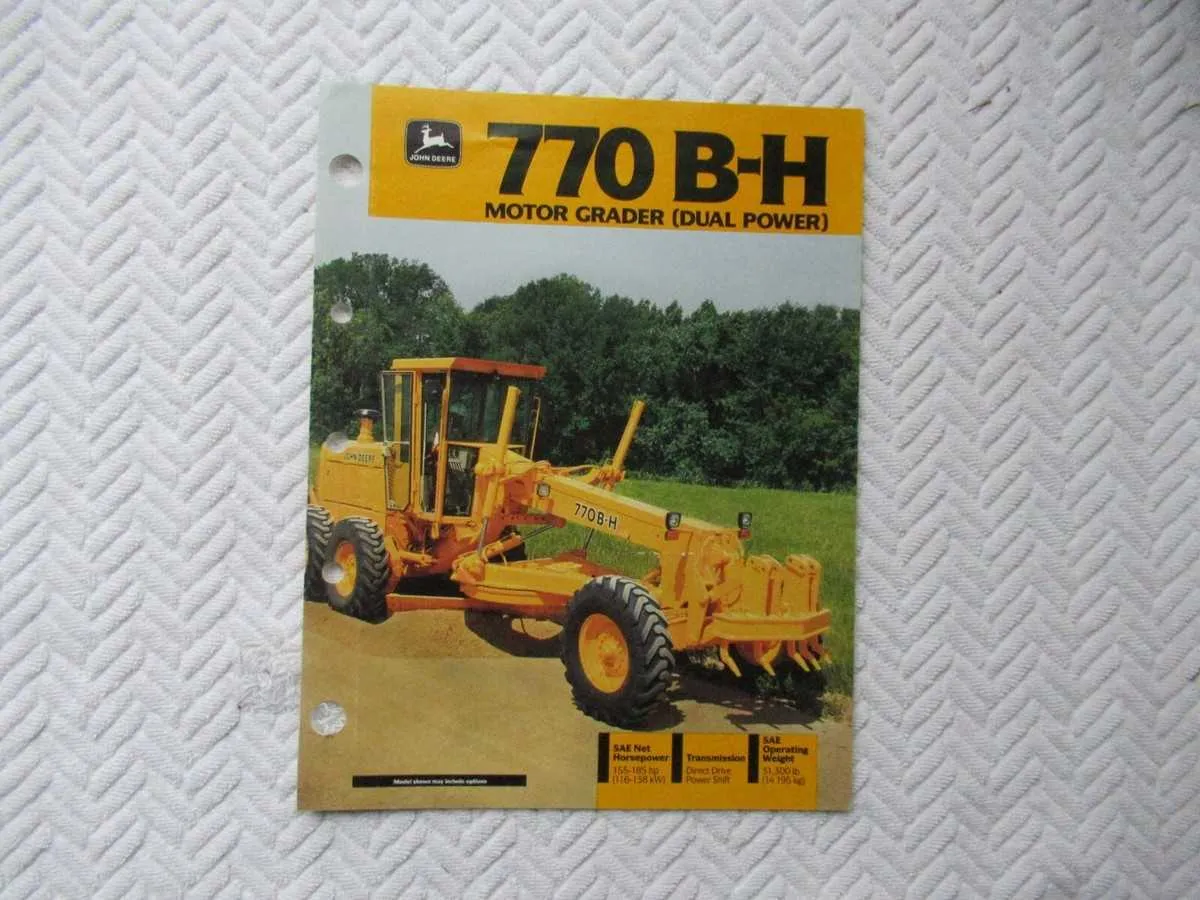 john deere 770b specs john deere 770b specs